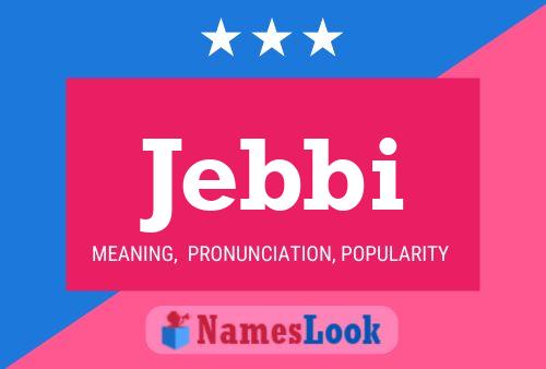 ملصق اسم Jebbi