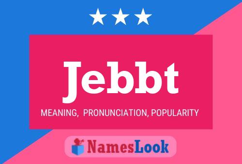 ملصق اسم Jebbt