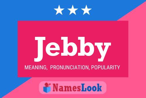 ملصق اسم Jebby