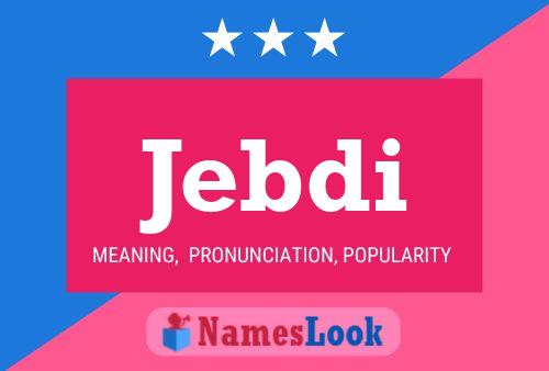 ملصق اسم Jebdi