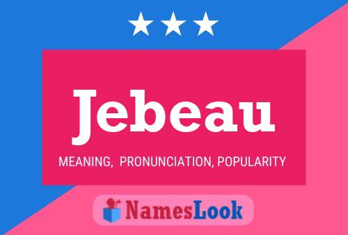 ملصق اسم Jebeau