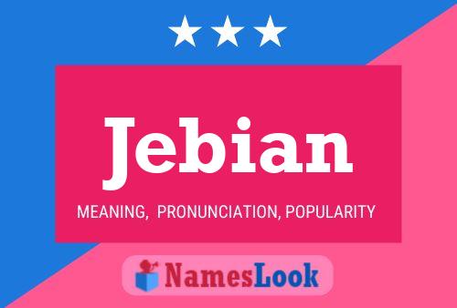 ملصق اسم Jebian