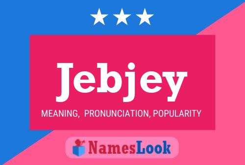 ملصق اسم Jebjey