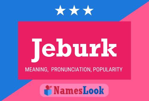 ملصق اسم Jeburk