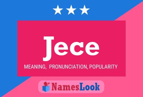 ملصق اسم Jece