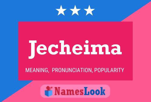 ملصق اسم Jecheima