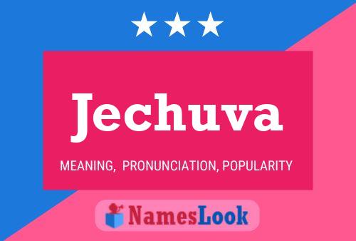 ملصق اسم Jechuva