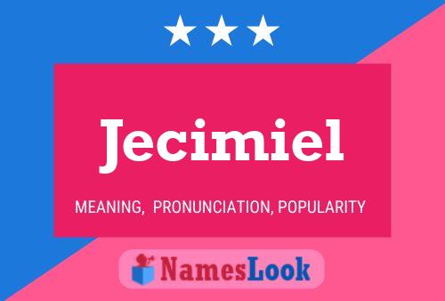 ملصق اسم Jecimiel