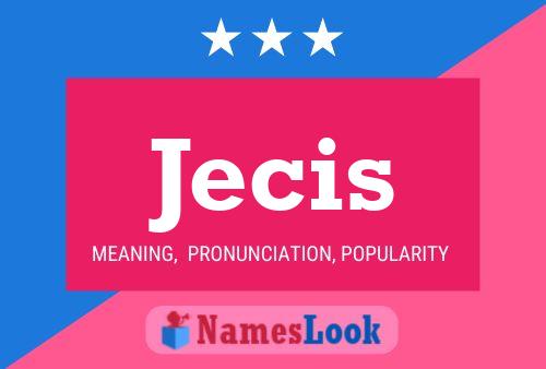 ملصق اسم Jecis