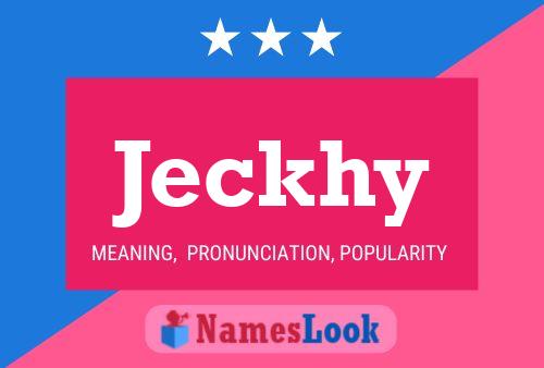 ملصق اسم Jeckhy