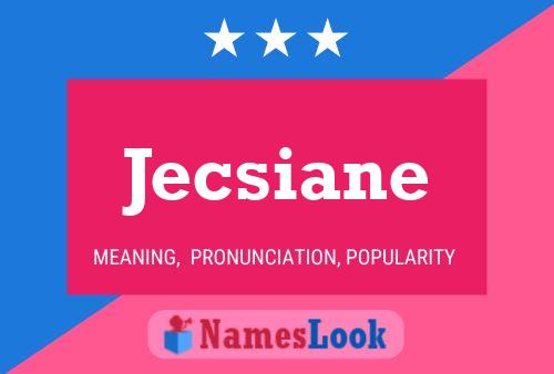 ملصق اسم Jecsiane