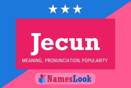 ملصق اسم Jecun