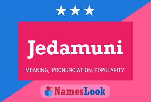 ملصق اسم Jedamuni