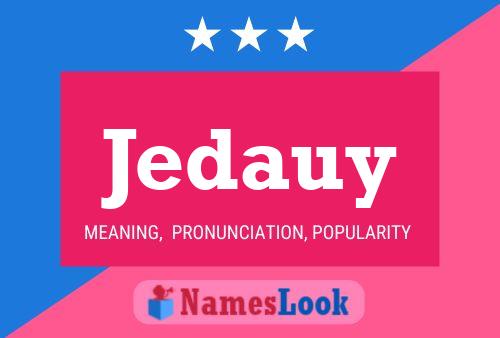 ملصق اسم Jedauy