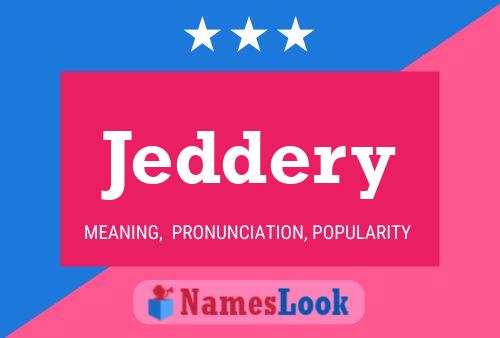 ملصق اسم Jeddery