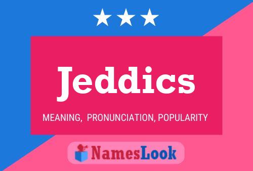 ملصق اسم Jeddics