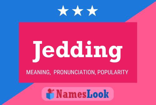 ملصق اسم Jedding