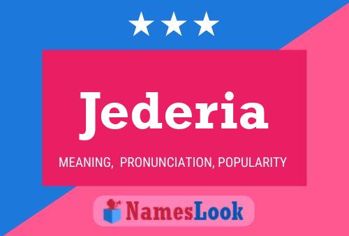 ملصق اسم Jederia