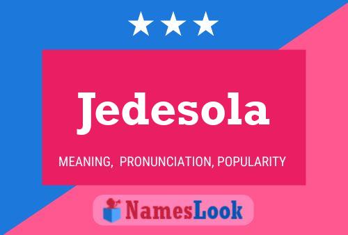 ملصق اسم Jedesola