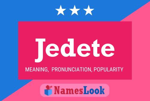 ملصق اسم Jedete