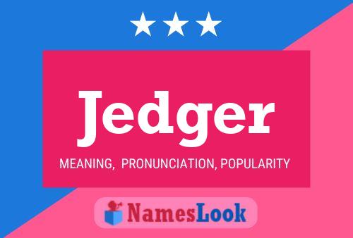 ملصق اسم Jedger