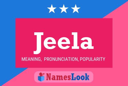 ملصق اسم Jeela