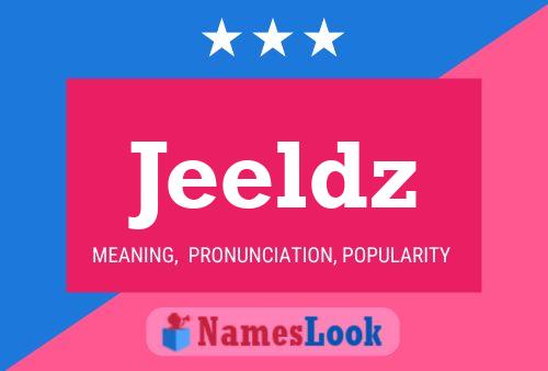 ملصق اسم Jeeldz