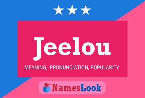 ملصق اسم Jeelou