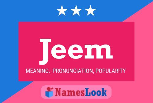 ملصق اسم Jeem