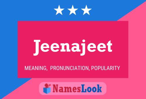 ملصق اسم Jeenajeet