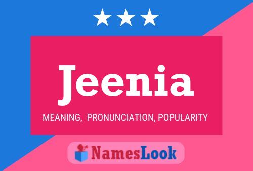 ملصق اسم Jeenia