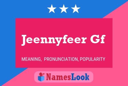 ملصق اسم Jeennyfeer Gf