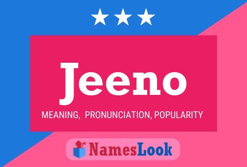 ملصق اسم Jeeno