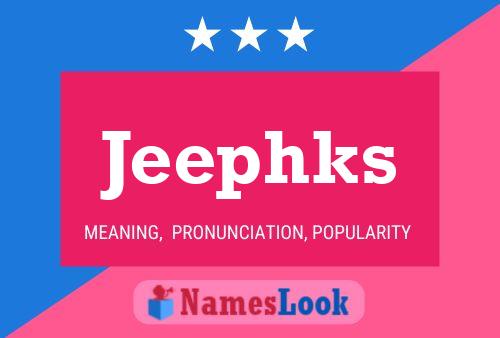 ملصق اسم Jeephks