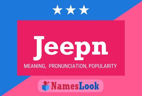 ملصق اسم Jeepn