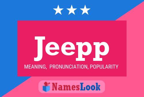 ملصق اسم Jeepp