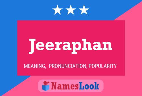 ملصق اسم Jeeraphan