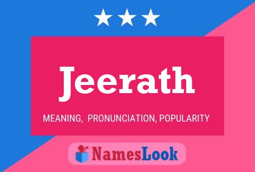 ملصق اسم Jeerath