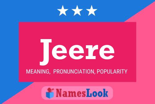 ملصق اسم Jeere