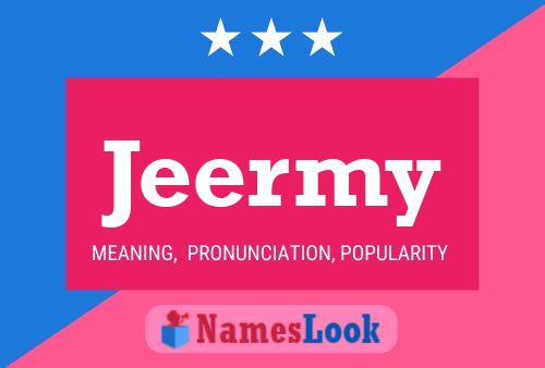 ملصق اسم Jeermy