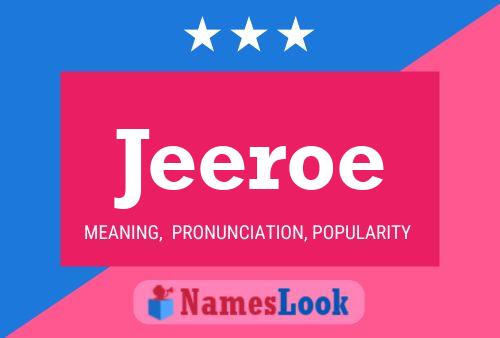 ملصق اسم Jeeroe