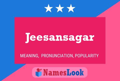 ملصق اسم Jeesansagar