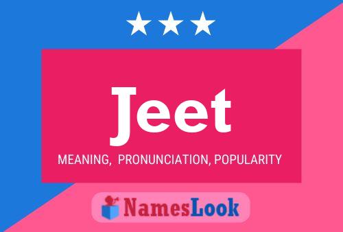 ملصق اسم Jeet