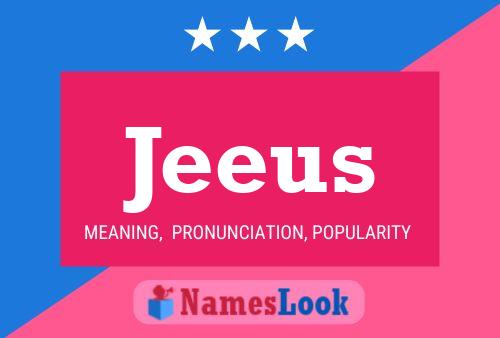 ملصق اسم Jeeus