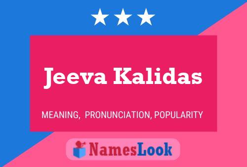 ملصق اسم Jeeva Kalidas