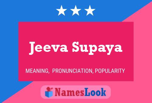 ملصق اسم Jeeva Supaya