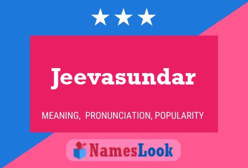 ملصق اسم Jeevasundar