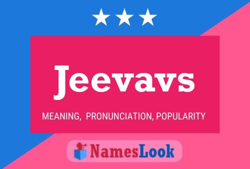 ملصق اسم Jeevavs