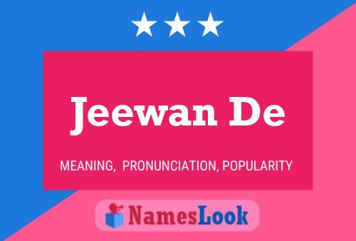 ملصق اسم Jeewan De