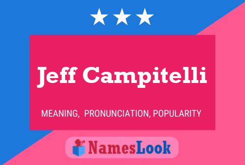 ملصق اسم Jeff Campitelli